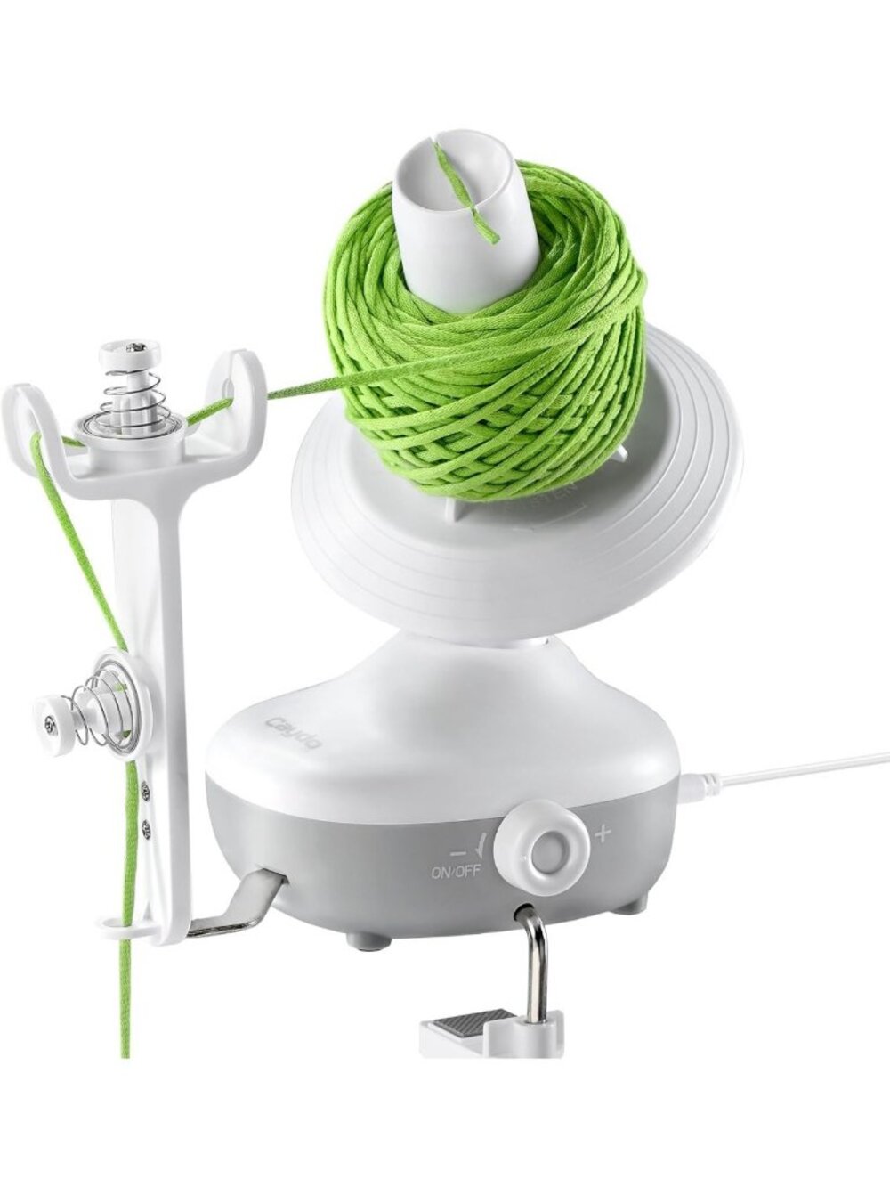 Effortless Electric Yarn Winder & Organizer for Crochet and Knitting Enthusiasts